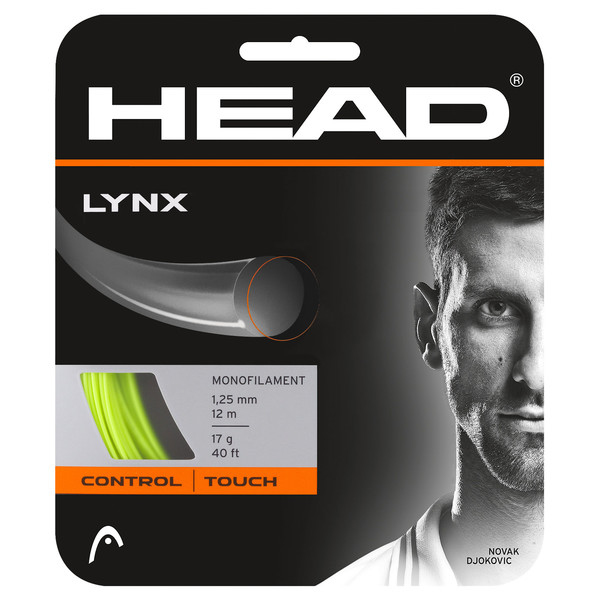 HEAD 281784 ketsjerstreng Tennis Mono-filament 1,25 mm Gul