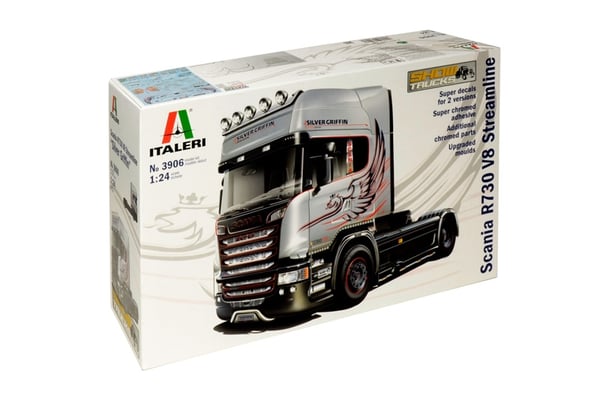 Pikkukuva 1 / 15: Italeri 3906 Rekka-/Täysperävaunumalli Kokoamispakkaus 1:24