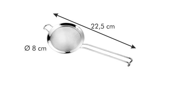 Miniatyrbild 3 av 3: Tescoma 428342 kökssil Rostfritt stål 8 cm