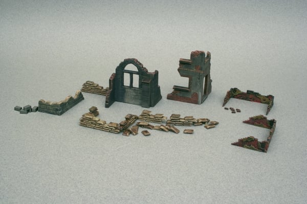Miniatyrbillede 4 af 4: Italeri 6087 skalamodell dele og tilbehør