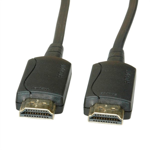VALUE 14.99.3482 HDMI-kabel 50 m HDMI Typ A (standard) Svart