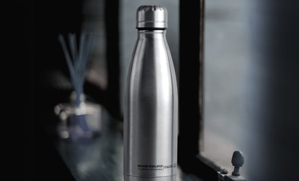 Asobu Central Park 510 ml Rustfrit stål Sølv, Hvid