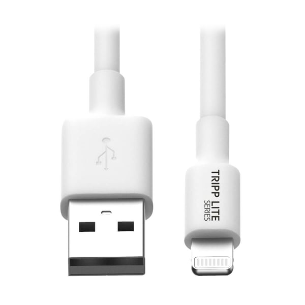 Tripp Lite M100-006-WH Lightning kabel 1,8 m Hvid