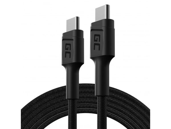 Green Cell KABGC29 USB-kaapeli USB 2.0 2 m USB C 0,48 Gbit/s 60 W Musta Green Cell KABGC29 USB-kaapeli USB 2.0 2 m USB C 0,48 Gbit/s 60 W Musta