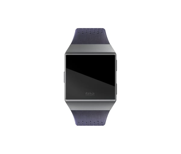 Fitbit FB-164LBNVS Yhtye Musta Alumiini, Elastomeeri