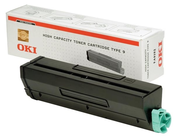 OKI 01101202 tonerpatron 1 stk Original Sort