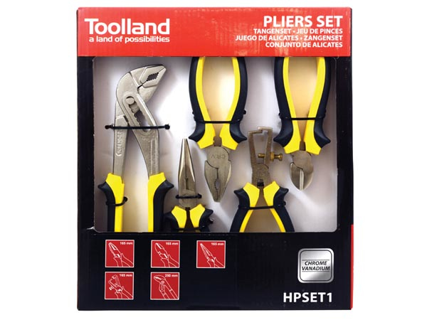Toolland HPSET1 tang Tangsæt