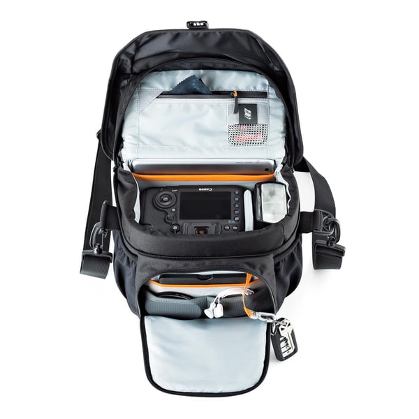 Miniatyrbillede 3 af 7: Lowepro Nova 170 AW II Skuldertaske Sort