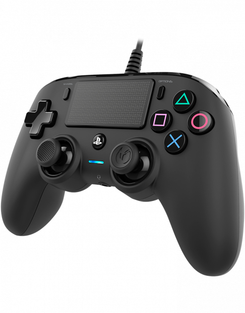 Miniatyrbillede 5 af 5: NACON PS4OFCPADBLACK spil-controller Sort USB Gamepad Analog/digital PC, PlayStation 4