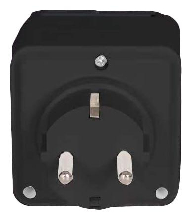 Denver PLO-108 smart plug Musta
