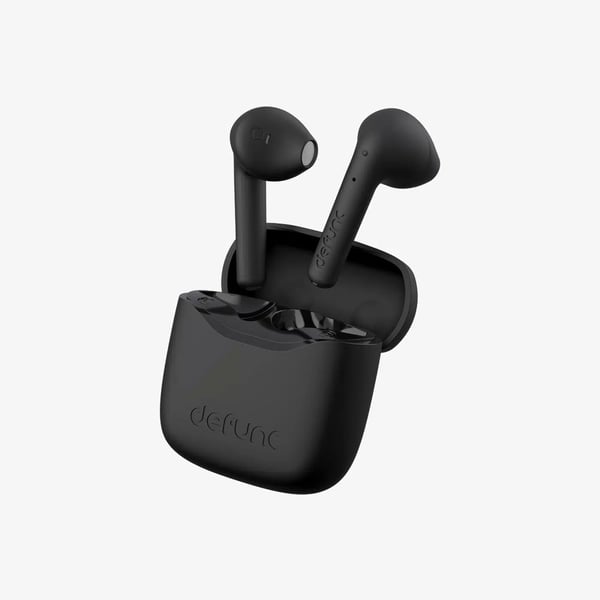 DEFUNC True Lite Hovedtelefoner True Wireless Stereo (TWS) I ørerne Musik/hverdag Bluetooth Sort