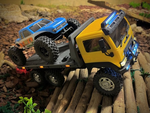 Miniatyrbillede 5 af 9: Absima 1810430 Radio-kontrolleret (RC) model Tung lastbil Elektrisk motor 1:18