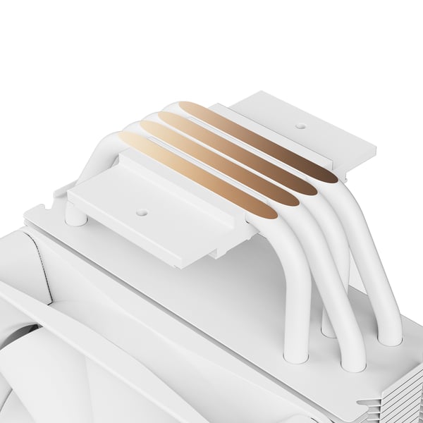 Miniatyrbillede 2 af 6: NZXT T120 Processor Luftkøler 12 cm Hvid 1 stk