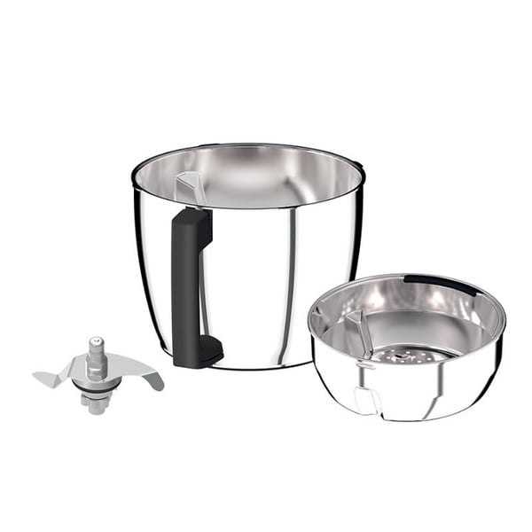 Magimix PACK TRIPLE XL Skåluppsättning 4,8 l Rund Rostfritt stål