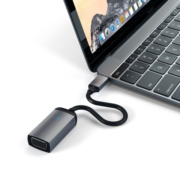 Satechi ST-TCVGAM USB-grafikadapter Grå