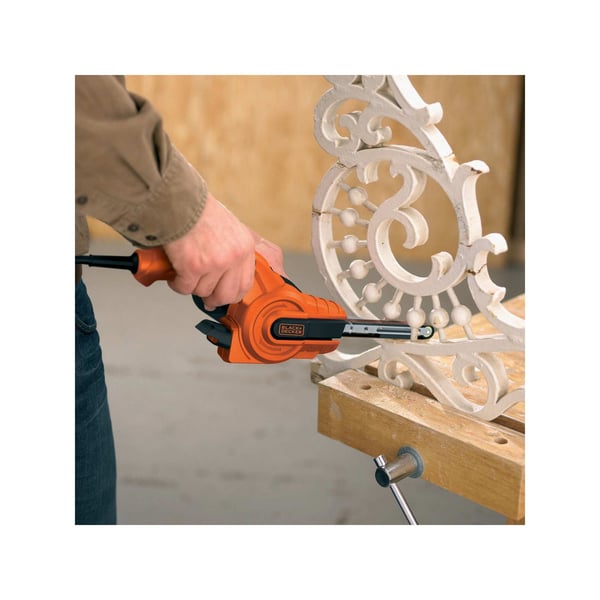 Miniatyrbillede 3 af 7: Black & Decker KA900E transportabel slibemaskine Bånd slibemaskine 1600 rpm 350 W