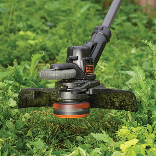 Miniatyrbillede 2 af 5: Black & Decker STC1840EPC-QW 30 cm 18 W Batteri Sort, Orange