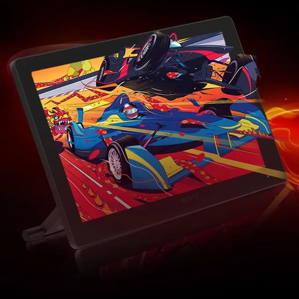 BOSTO Studio 16HD tegneplade Sort 5080 lpi 345 x 195 mm USB