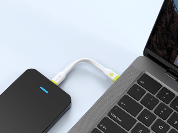 Mobile Origin COMC-USBC-WHT USB-kabel USB 2.0 0,1 m 0,48 Gbit/sek. Hvid