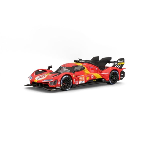 Miniatyrbillede 1 af 12: BBURAGO Ferrari 499P Sportsbil model Formonterede 1:43