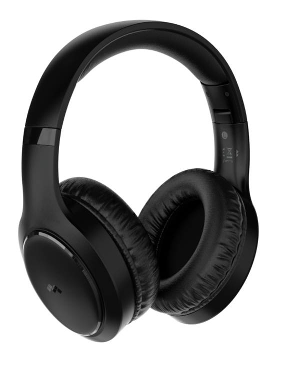 Miniatyrbillede 6 af 6: Meliconi Hp Flash Evo Headset Kabel & trådløs Musik Bluetooth Sort