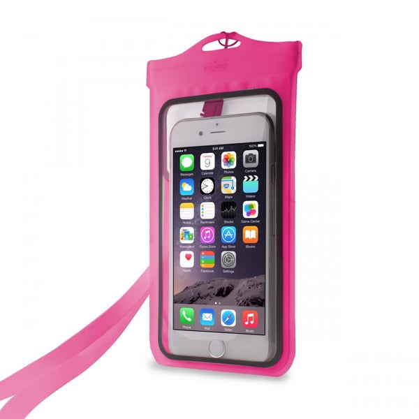 Miniatyrbillede 2 af 2: PURO WaterProof Ultra Slim mobiltelefon etui 14,5 cm (5.7") Lommeetui Lyserød