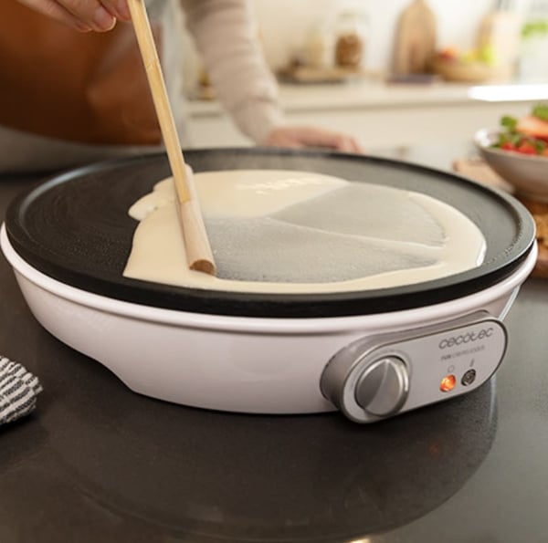 Cecotec 08022 crêpe-pannu 1 kreppi(ä) 1000 W Valkoinen