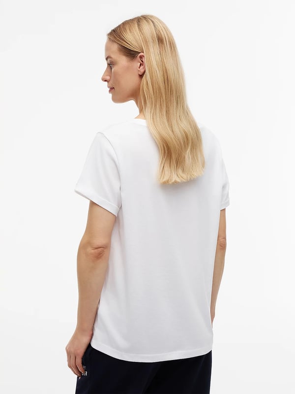 Pikkukuva 5 / 8: Tommy Hilfiger TH Original Logo Lounge T-Shirt T-paita Pyöreä pääntie Puuvilla