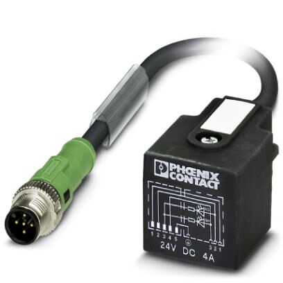 Phoenix Contact 1400794 sensor- & aktuatorkabel 1,5 m M12 Sort
