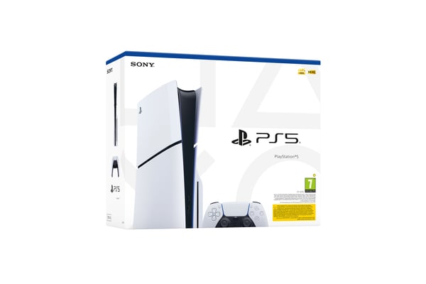 Pikkukuva 3 / 6: Sony PlayStation 5 Slim 1 TB Wi-Fi Musta, Valkoinen