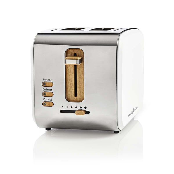 Nedis KABT510EWT brödrostar 6 2 skivor 900 W Vit