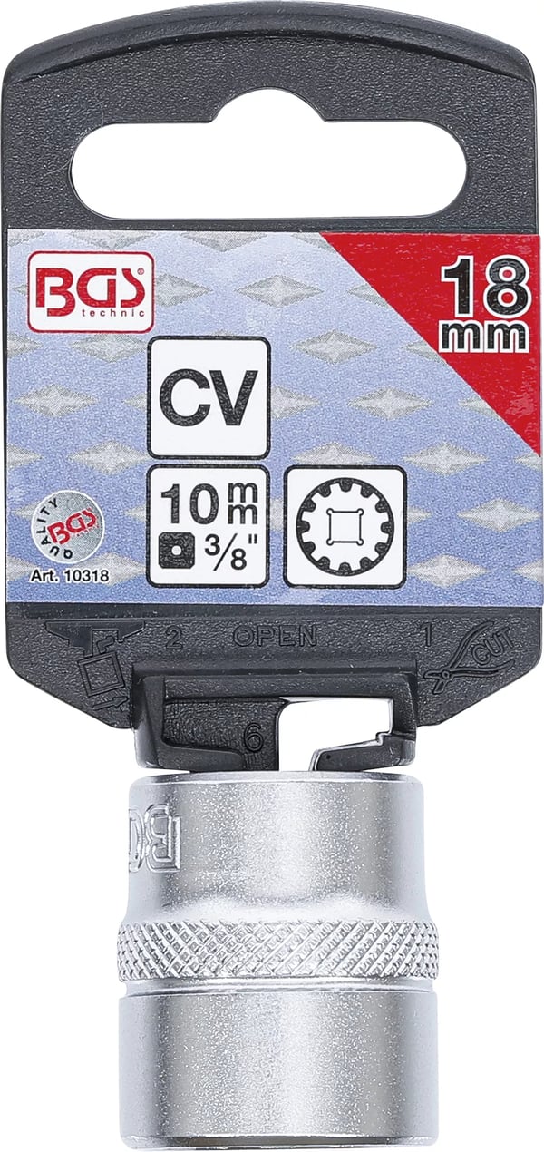 Miniatyrbillede 2 af 4: BGS technic Socket stikkontakt