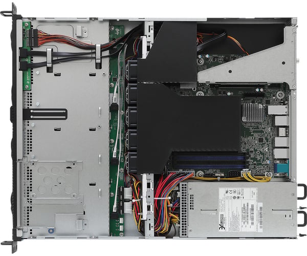 Asrock 1U4LW-B650/2L2T RPSU server barebone AMD B650 Sokkel AM5 Stativ (1U)