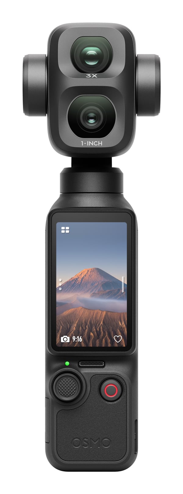DJI Osmo Pocket 4P kardanled kamera 4K Ultra HD 37 MP Wi-Fi Sort