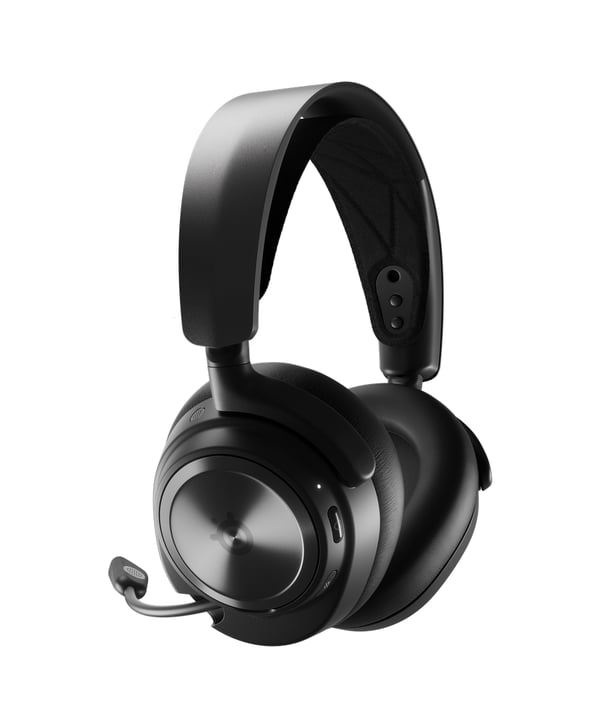 Miniatyrbillede 6 af 9: Steelseries Arctis Nova Pro Wireless Xbox Headset Kabel & trådløs Spil Bluetooth Opladningsstativ Sort