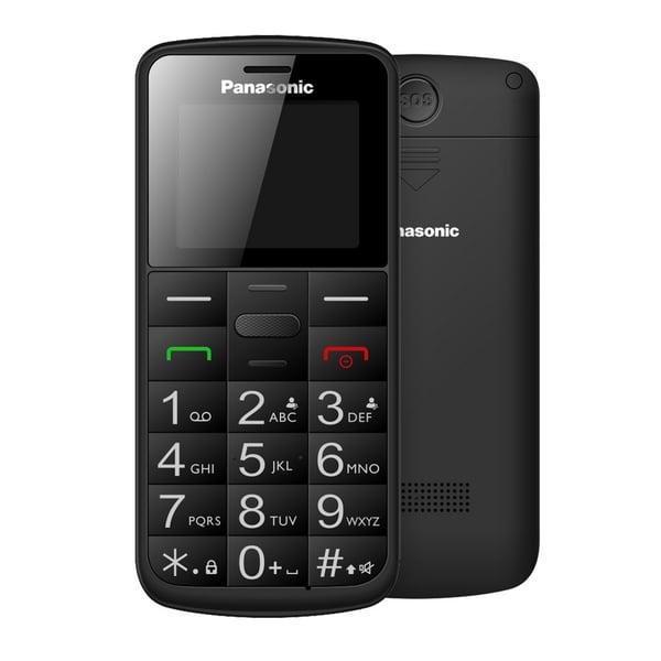 Panasonic KX-TU110 4,5 cm (1.77") Svart Funktionstelefon