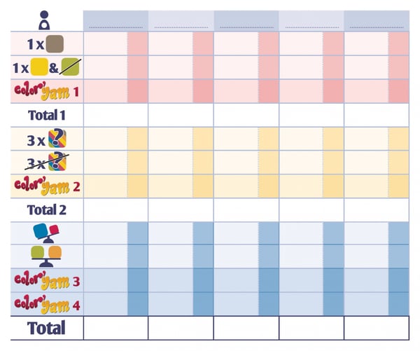 Ravensburger - 26659 - Jeu D'ambiance - Color'yam