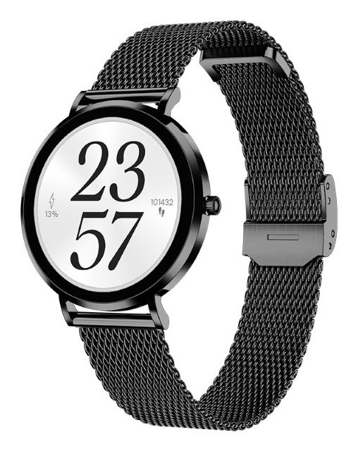 MaxCom FW28 3,02 cm (1.19") AMOLED 40 mm Digital 390 x 390 pixel Berøringsskærm Sort