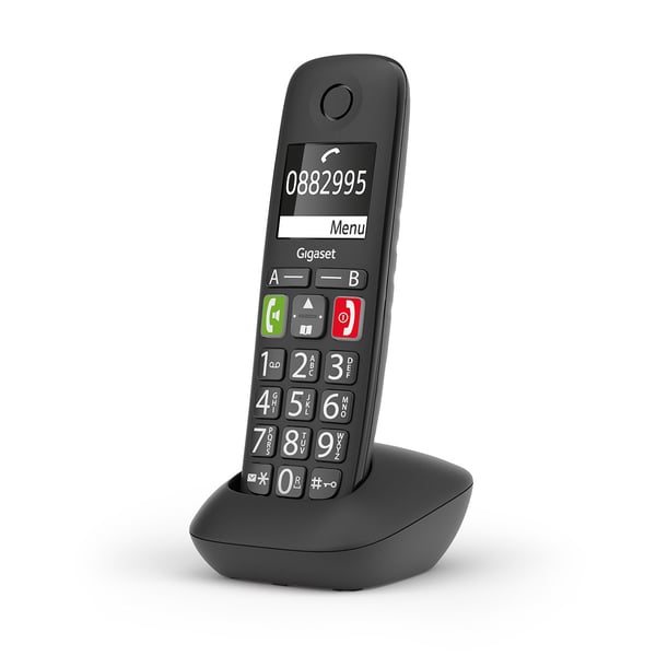 Gigaset E290HX DECT-telefon Svart