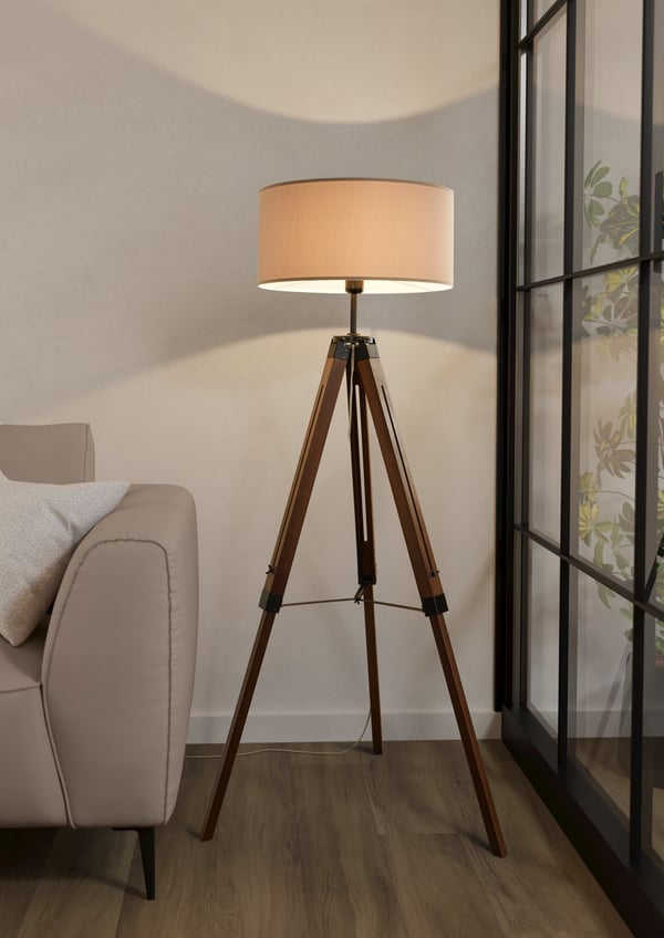 Miniatyrbillede 2 af 6: EGLO LANTADA gulvbelysning E27 LED 60 W