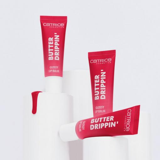 CATRICE Butter Drippin' Glossy Lip Balm huulirasva 050 Cherry Delicious Naisten
