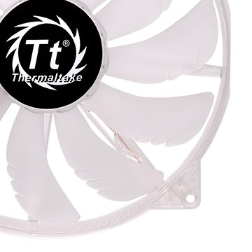 Miniatyrbillede 2 af 8: Thermaltake Pure 20 LED Computerkabinet Ventilator 20 cm Transparent