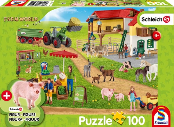 Miniatyrbillede 1 af 3: Schmidt Spiele 56404 puslespil 100 stk Legetøj