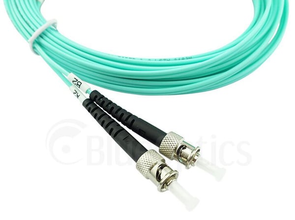 BlueOptics SFP3333EU1MK InfiniBand og fiberoptisk kabel 1 m ST Turkisfarve