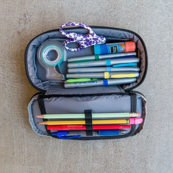 DAKINE School Case Carbon Blødt penalhus Nylon, Polyester Kulfiber