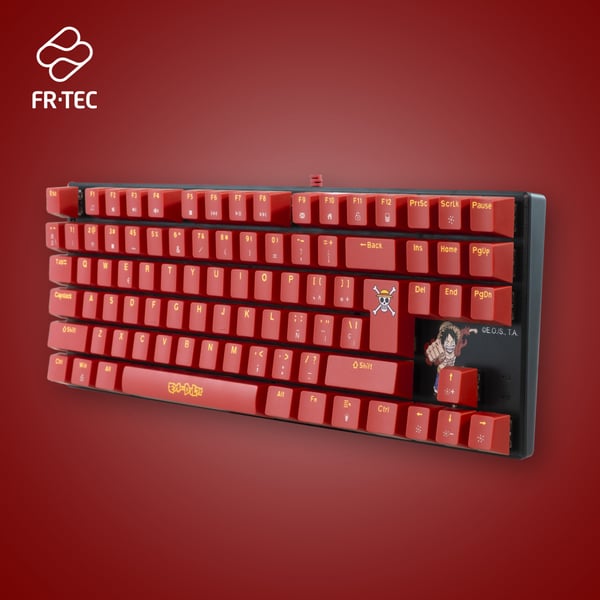Miniatyrbillede 2 af 13: Blade Gaming OP4001 tastatur Spil USB QWERTY Engelsk, Spansk Bourgogne