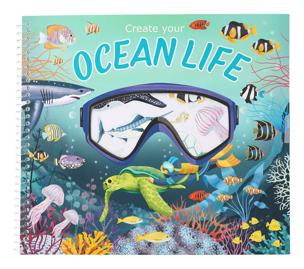 Trends by Depesche Create your Ocean Life m/Holo Stickers