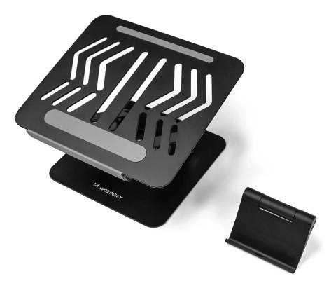 Wozinsky WRS-CPY84SB Stander til laptop og tablet Sort 43,9 cm (17.3")