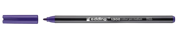 Miniatyrbillede 3 af 5: Edding 1300 filtpen Mellem Violet 1 stk