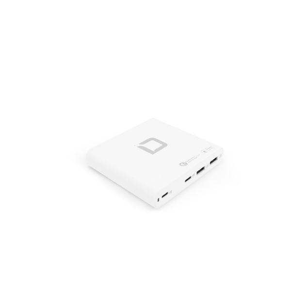 Miniatyrbillede 1 af 11: DICOTA D31893 oplader til mobil enhed Laptop, Smartphone, Tablet Hvid Hurtig opladning Indendørs